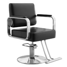 Veronica Faux Leather Salon Chair